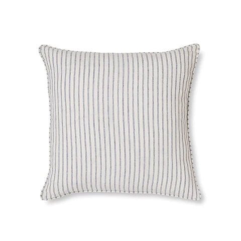 Connecticut Navy Double Stripe Cushion