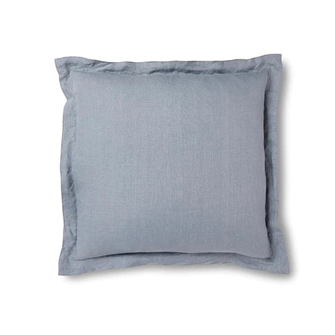 Riley Light Blue Linen Cushion