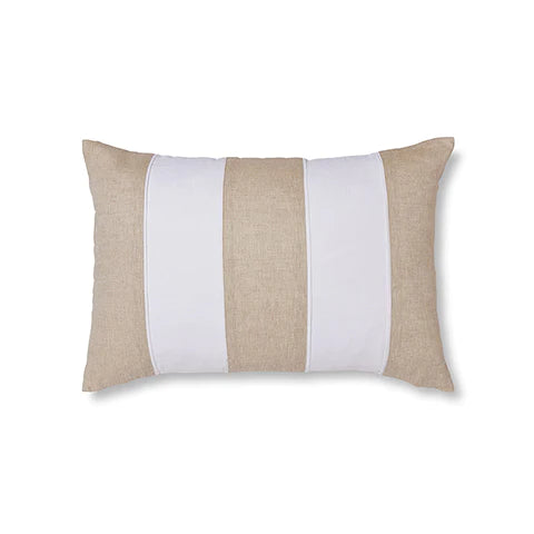 Riley White Patch 60cm Cushion